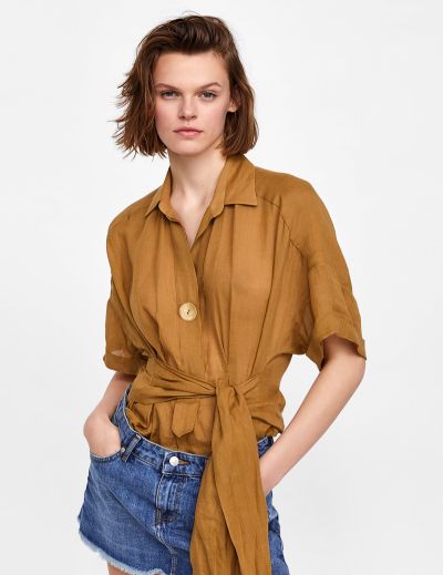 Summer Love Linen Tunic Dress