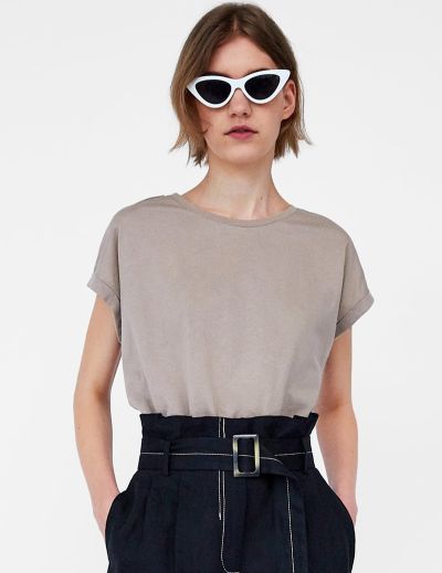 Giuliana Printed Chiffon Blouse